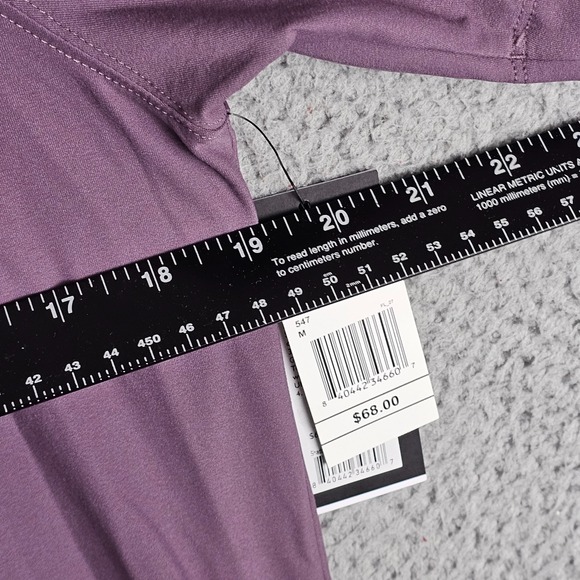 Rhone Reign Short Sleeve Shirt Mens Medium Heather Athletic UPF50 $68 - Picture 8 of 11